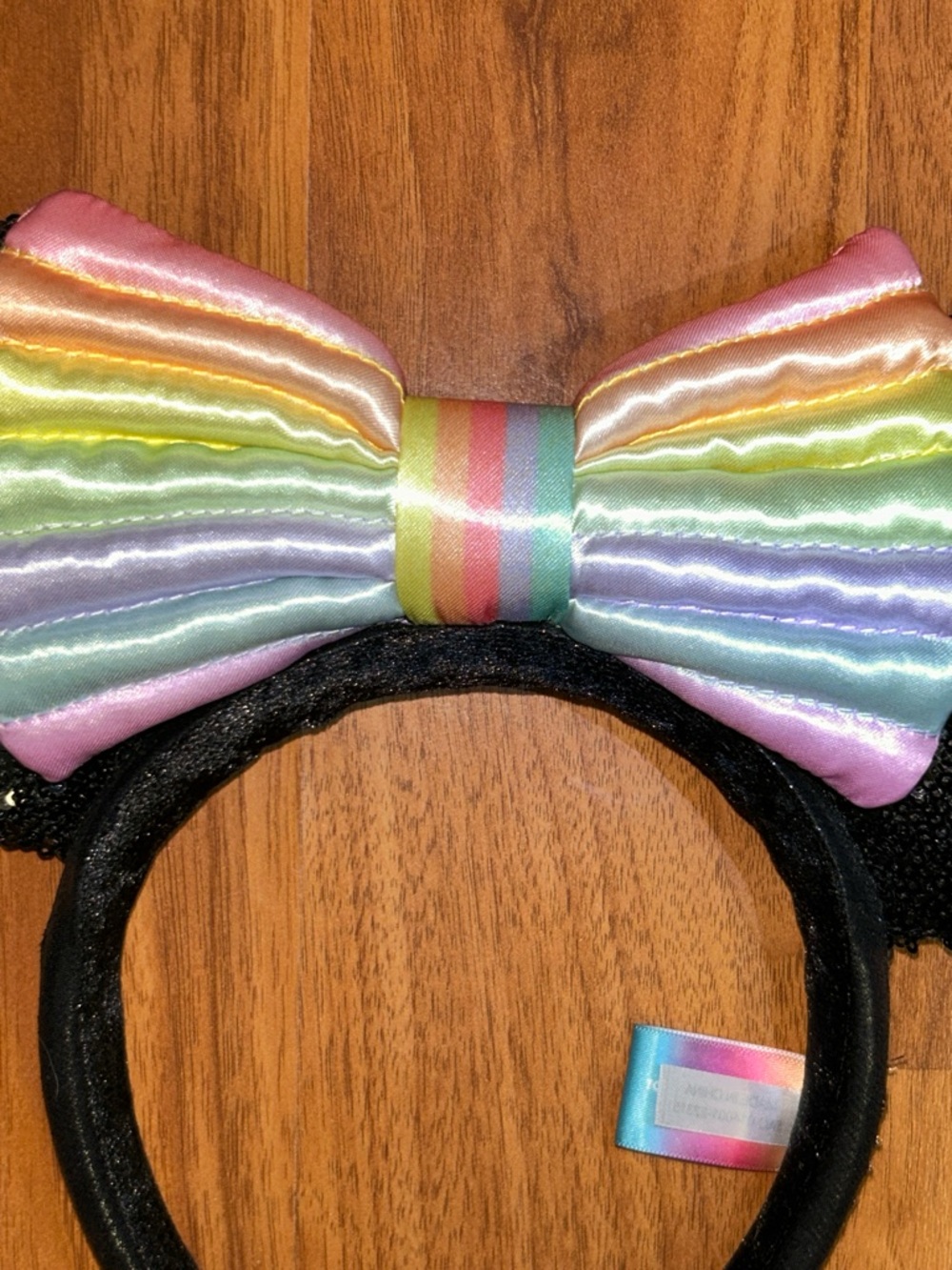 NWOT Tokyo Disney 40 Dream Go Round  Sequin Mickey Minnie Mouse Ears Headband - Picture 2 of 14
